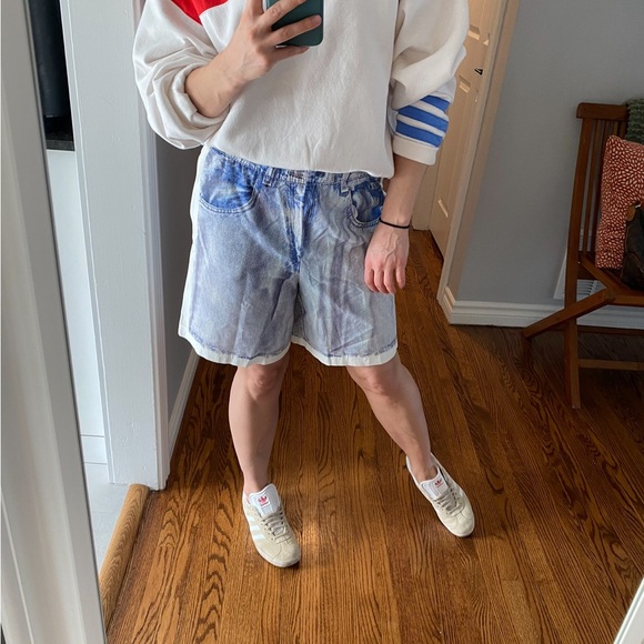 Faux denim Zara shorts - Picture 3 of 4